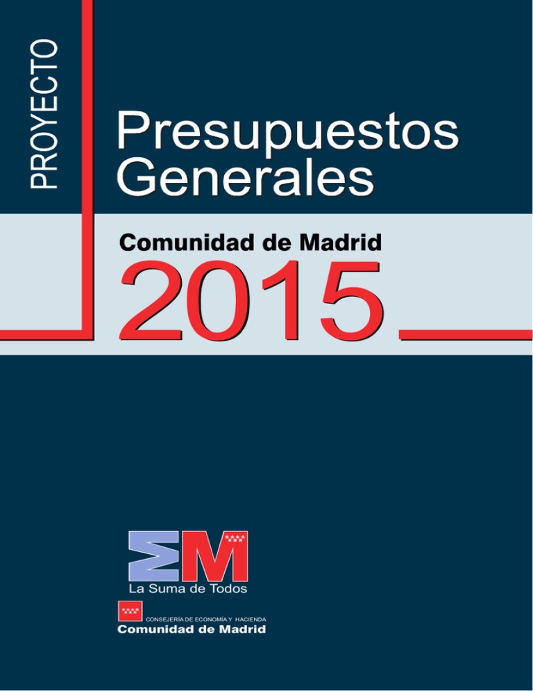 Proyecto Presupuestos Generales 2015
