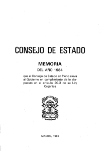 MEMORIA 1984_4 - Consejo de Estado