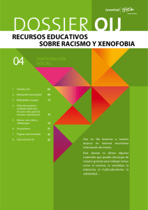 recursos educativos sobre racismo y xenofobia - Juventud