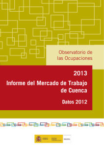 2013 Informe del Mercado de Trabajo de Cuenca
