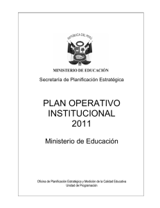 documento - Ministerio de Educación