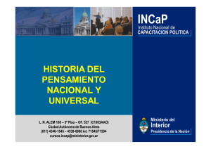 INCaP - Ministerio del Interior