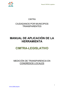 cimtra-legislativo - Ciudadanos por Municipios Transparentes