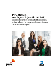 PwC México, con la participación del SAT