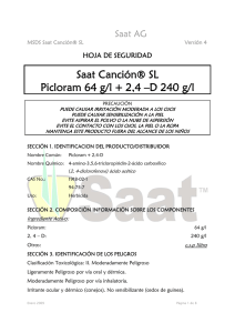 Saat Canción® SL Picloram 64 g/l + 2,4 –D 240 g/l - Saat-Ag