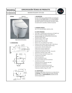 40001451 inodoro inteligente toto g500