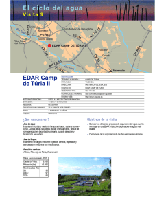 El ciclo del agua EDAR Camp de Túria II