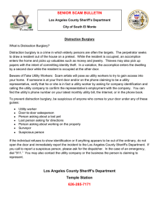 Los Angeles County Sheriff`s Department Temple