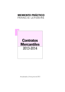 Contratos Mercantiles 2013-2014