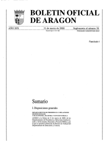 boletin oficial dearagon - Boletin Oficial de Aragón