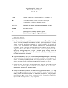 AL-099-01 OFERTAS PUBLICAS DE ADQUISICIONx