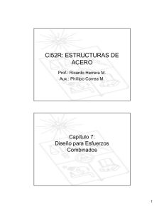 CI52R: ESTRUCTURAS DE ACERO - U