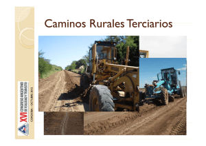 Caminos Rurales Terciarios - XVII Congreso Argentino de Vialidad y