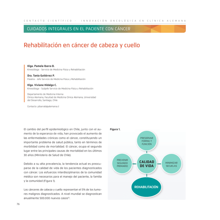 Rehabilitación En Cáncer De Cabeza Y Cuello