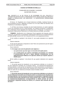operaciones interiores - Ciudad Autónoma de Melilla