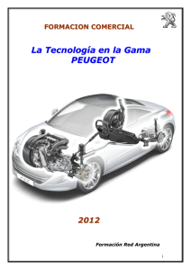 Tecnologia 2012 III Peugeot
