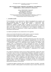 RELACIONES ENTRE COHESIÓN, DIVERSIDAD Y DESARROLLO