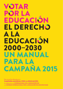 Semana de Acción Mundial 2015 - Global Campaign for Education