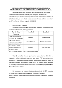 instrucciones para promoción de ciclos formativos en curso 2009/2010
