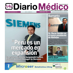 Sumario - Diario Médico Perú