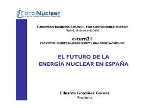 el futuro de la energía nuclear en españa