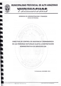 CAS - Municipalidad Provincial de Alto Amazonas