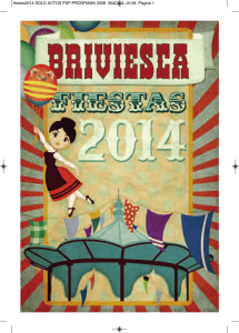 2014 Programa Fiestas Patronales en pdf