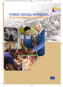 Fondo Social Europeo: 50 años invirtiendo en las personas