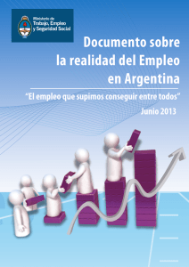 + Lea el Documento sobre la realidad del Empleo en Argentina