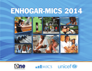 ENHOGAR MICS 2014 - Oficina Nacional de Estadística