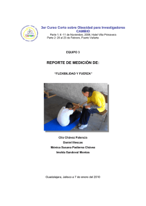 REPORTE DE MEDICIÓN DE: