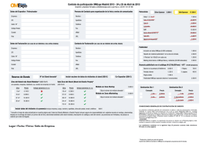Contrato de participación OMExpo Madrid 2013 - 24 y 25