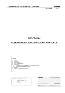 osp-pg09.04 comunicación, participación y consulta