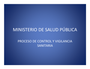 Ministerio De Salud Pública Registro Sanitario de Productos Naturales