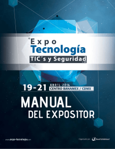 del expositor - Expo Tecnología