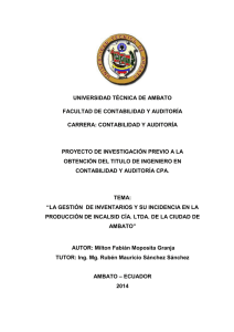 universidad técnica de ambato facultad de contabilidad y auditoría