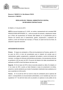 0560/2015 - Ministerio de Hacienda y Administraciones Públicas