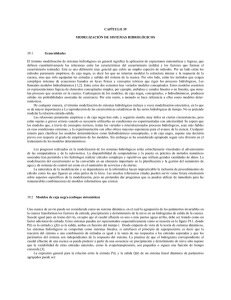 CAPÍTULO 39 MODELIZACIÓN DE SISTEMAS HIDROLÓGICOS