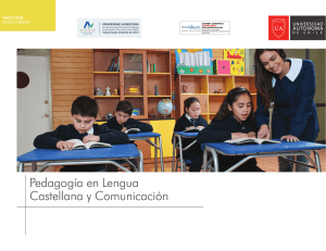 Pedagogía en Lengua Castellana y Comunicación