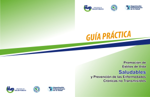 Guía Práctica: Promoción de Estilos de Vida Saludables y