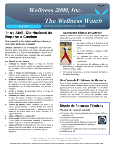 2015 April Wellness Watch Spanish