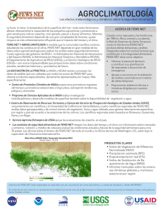 Agroclimatologia - Famine Early Warning Systems Network