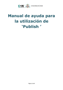 Manual de ayuda Publish