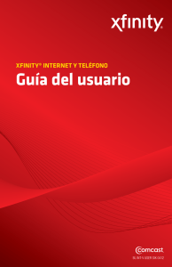XFINITY® INTERNET Y TELÉFONO Guía del