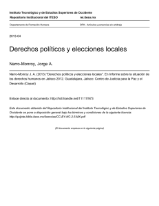Derechos políticos y elecciones locales - ReI