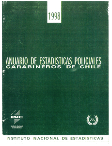 1998 - Instituto Nacional de Estadísticas