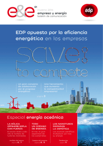 EDP apuesta por la eficiencia energética en las empresas