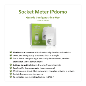 Socket Meter iPdomo