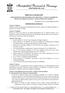 Directiva 2013-005 - MPP - Municipalidad Provincial de Pacasmayo