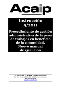 Instrucción 9/2011